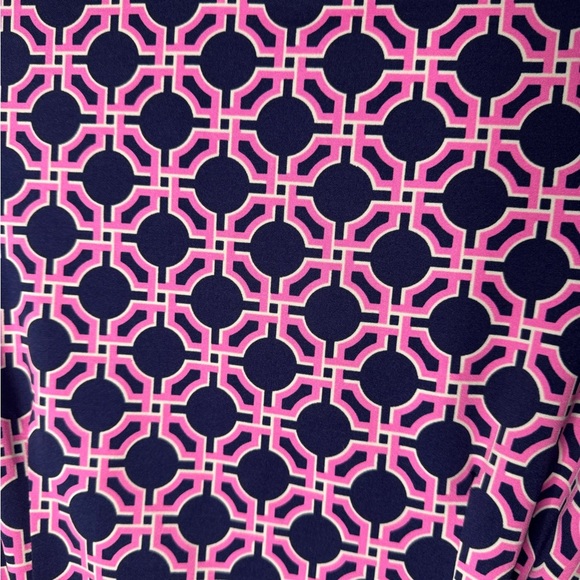 Julie Brown Wrap Geometric Printed Dress - Picture 5 of 5